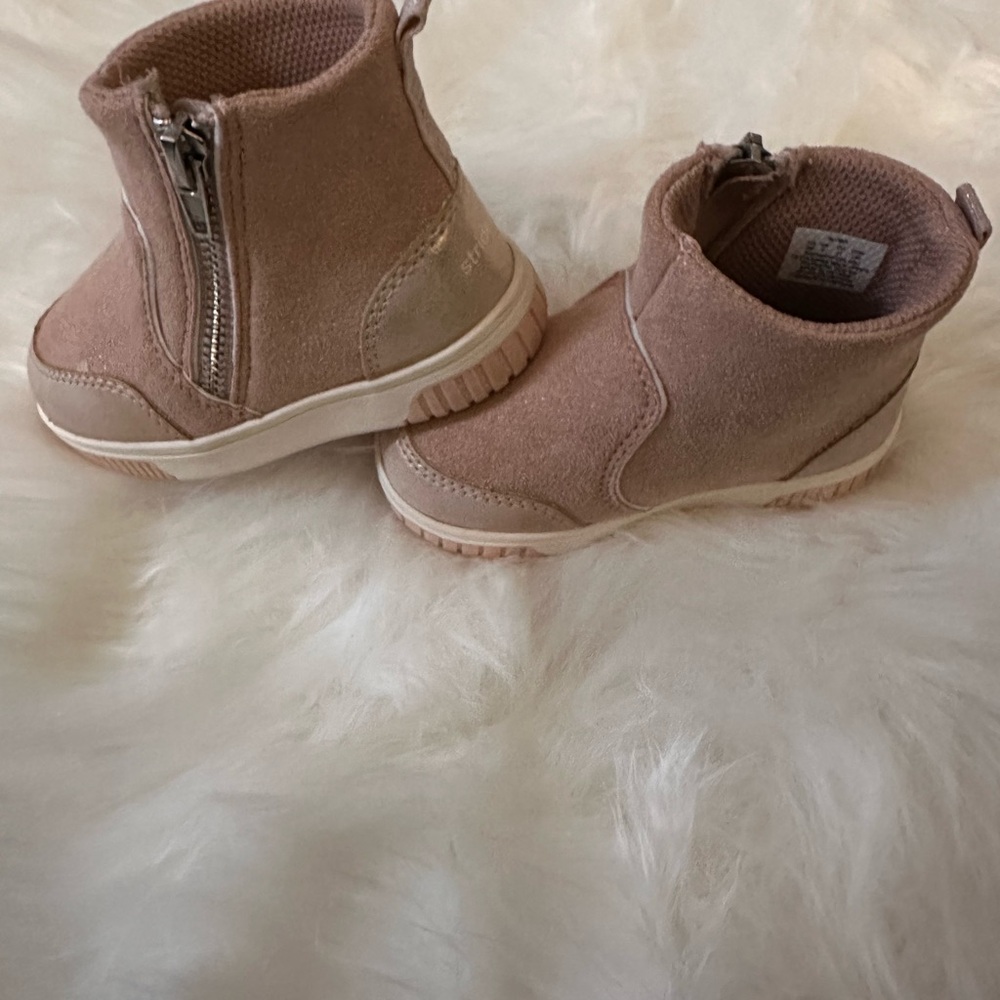 Nora Tan Stride Rite Boots
